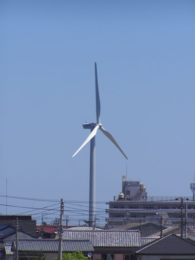 銚子大橋からの風車　その３